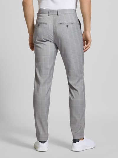 Matinique Skinny fit broek met steekzakken, model 'MAliam' Middengrijs - 5