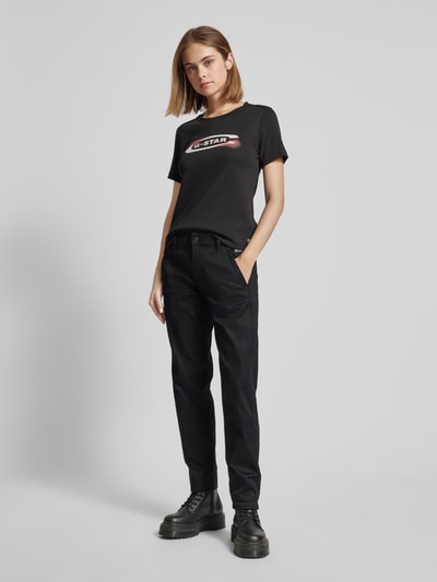 G-Star Raw Boyfriend Jeans mit Label-Patch Modell 'Kate' Black 1