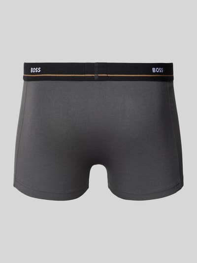 BOSS Boxershorts mit elastischem Label-Bund im 5er-Pack Blau 3