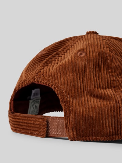 MC2 Saint Barth Basecap mit Label-Detail Modell 'BASEBALL' Camel Melange 3