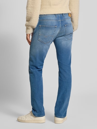 Replay Tapered Fit Jeans im Used-Look Modell 'GROVER' Jeansblau 5