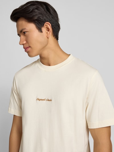 Jack & Jones T-Shirt mit Rundhalsausschnitt Offwhite 3