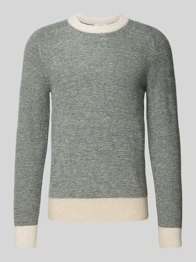SELECTED HOMME Regular Fit Strickpullover mit Alpaka-Woll-Mix Modell 'RAI' Dunkelgruen 2