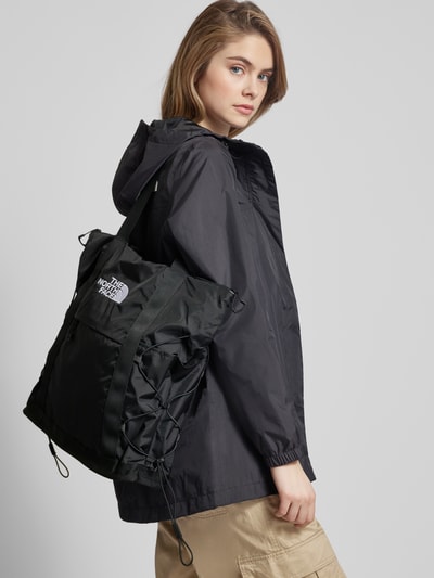 The North Face Shopper met labelstitching, model 'BOREALIS' Zwart - 1