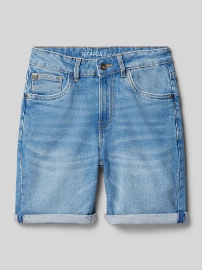 Garcia Jeansshorts im 5-Pocket-Design Model 'Dalino' Blau 1