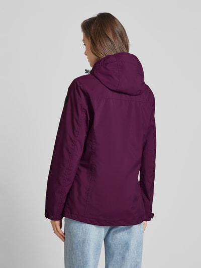 G.I.G.A. DX Jacke mit Reißverschlusstaschen Modell 'GS110' Aubergine 5