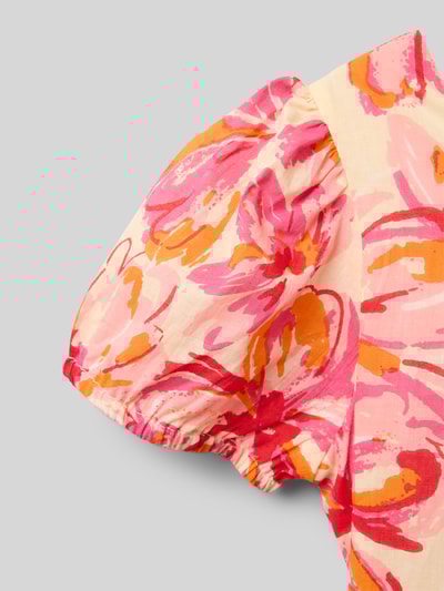 Happy Girls Kleid mit Puffärmeln Rosa 2