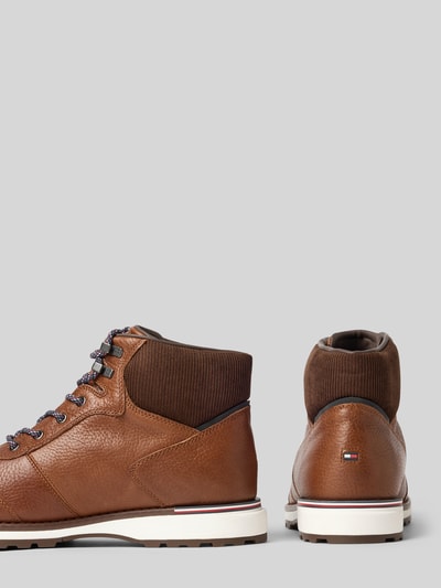 Tommy Hilfiger Boots aus Rindsleder mit Label-Detail Cognac 2