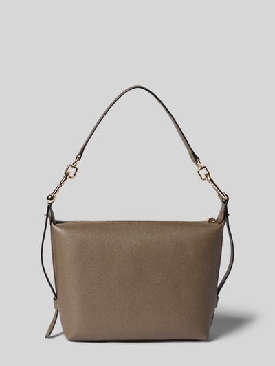 FURLA Hobo Bag mit Label-Detail Modell 'TONIE' Mittelgrau 3