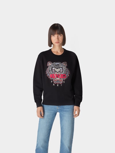 Kenzo Sweatshirt mit Logo-Detail Black 4