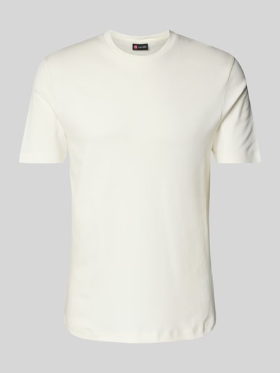 CG - Club of Gents T-Shirt mit Rundhalsausschnitt Modell 'Brooks' Weiss 2