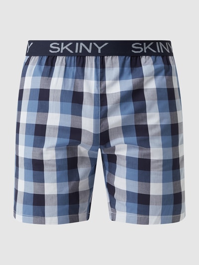 Skiny Pyjama-Hose aus Baumwolle  Dunkelblau 2