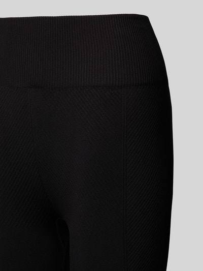 BORN LIVING YOGA Skinny Fit Leggings mit breitem elastischem Bund Modell 'India' Black 2