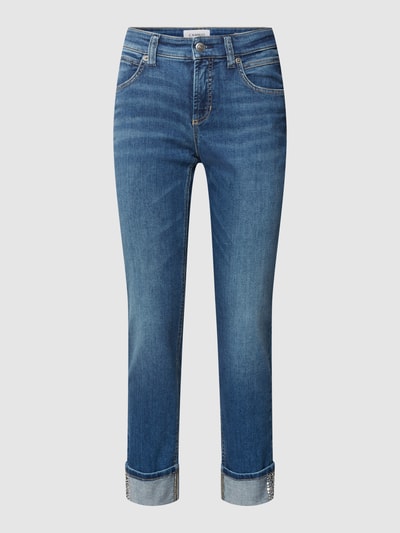 Cambio Jeans met omgeslagen pijpboorden, model 'PINA' Blauw - 2