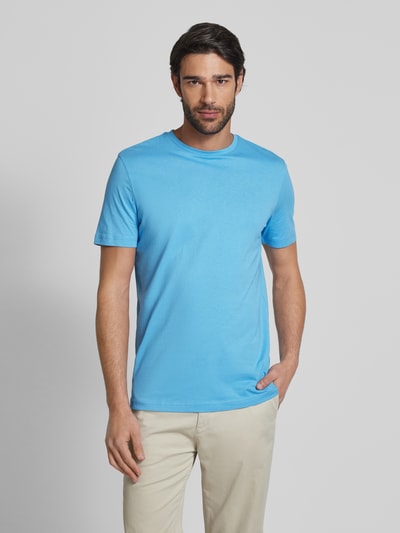 Christian Berg Men T-Shirt mit geripptem Rundhalsausschnitt Ocean 4