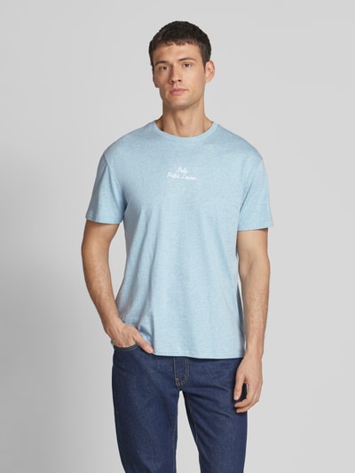 Polo Ralph Lauren T-Shirt mit Rundhalsausschnitt Hellblau 4