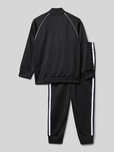 adidas Originals Dres dwuczęściowy o kroju regular fit z wyhaftowanym logo Czarny 3