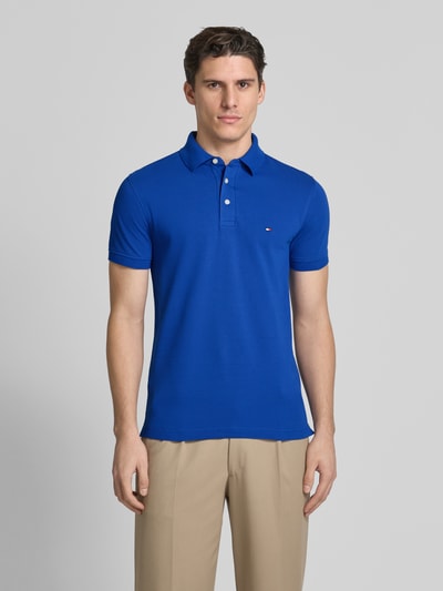 Tommy Hilfiger Koszulka polo o kroju slim fit z wyhaftowanym logo model ‘1985’ Królewski niebieski 4