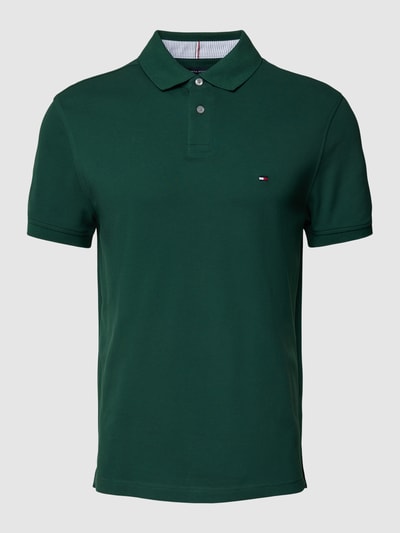 Tommy Hilfiger Poloshirt mit Label-Stitching Gruen 2