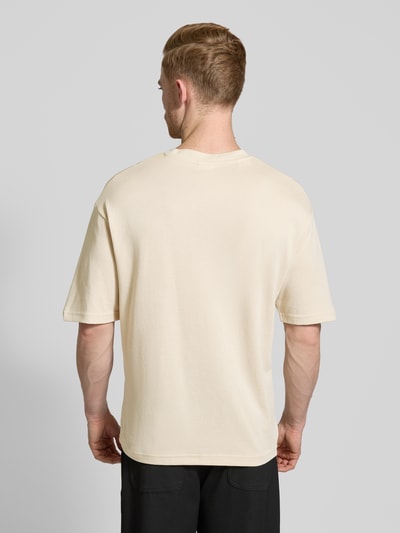 SELECTED HOMME T-Shirt mit Rundhalsausschnitt Modell 'OSCAR' Offwhite 5