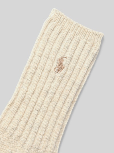 Polo Ralph Lauren Sokken met labelstitching Beige - 2