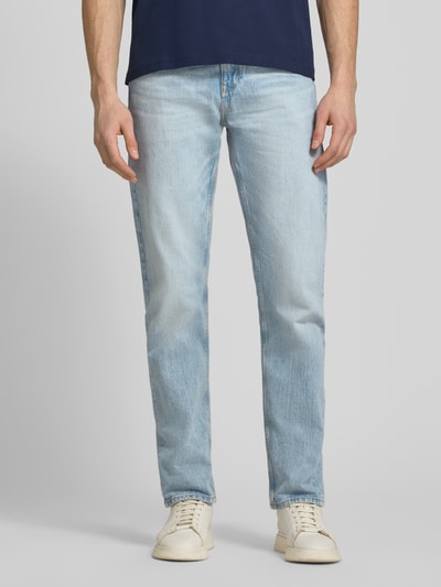 Tommy Hilfiger Regular Fit Jeans aus reiner Baumwolle Modell 'DOVER' Hellblau 4