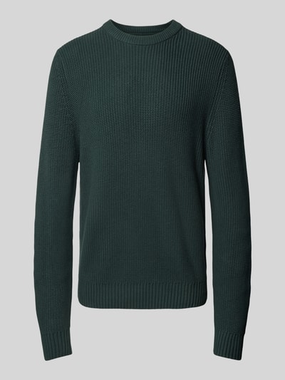 MCNEAL Gebreide pullover met ronde hals Flessengroen - 2