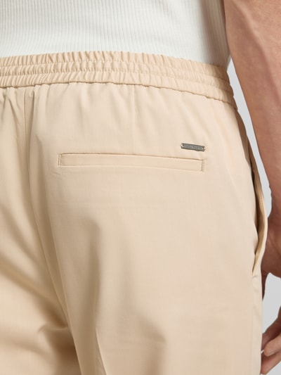 CK Calvin Klein Hose mit elastischem Bund Beige 3