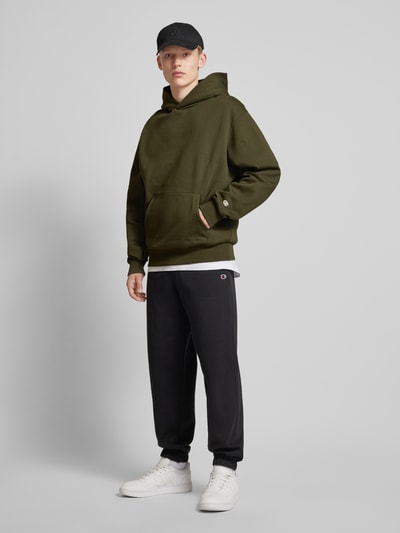 CHAMPION Hoodie met capuchon Olijfgroen - 1