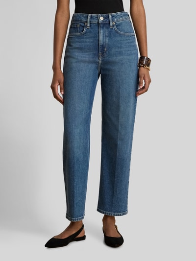 Lauren Ralph Lauren Straight Fit Jeans mit Bügelfalte Jeansblau 4