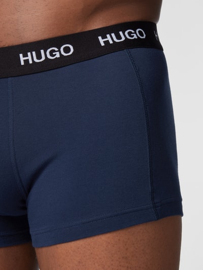 HUGO Trunks mit Stretch-Anteil im 3er-Pack  Marine 3