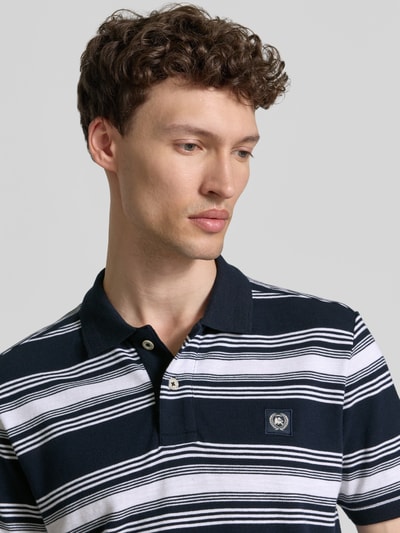 LERROS Regular Fit Poloshirt mit Label-Patch Marine 3