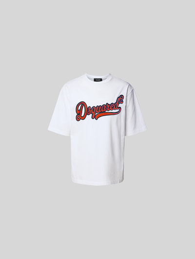 Dsquared2 T-Shirt mit Label-Detail Weiss 2