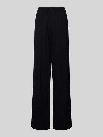 BOSS Wijde broek van zuivere viscose, model 'DOUBLE B' Zwart - 3