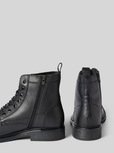 Jack & Jones Veterlaarzen met gestructureerde zool, model 'WENTWORTH' Zwart - 2