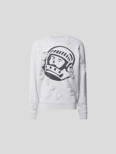 Billionaire Boys Club Sweatshirt im Destroyed-Look Hellgrau 2