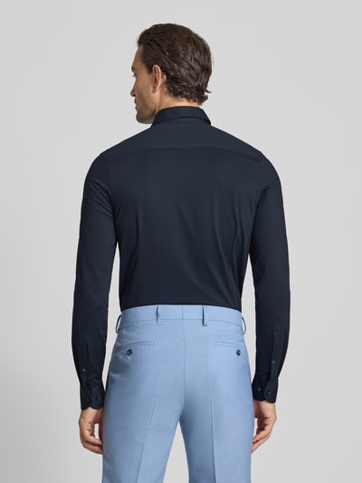 OLYMP Level Five Slim Fit Businesshemd mit Kentkragen Marine 5