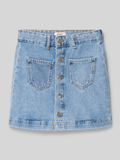 ONLY Mini-jeansrok van puur katoen model 'AMAZING' Lichtblauw - 1