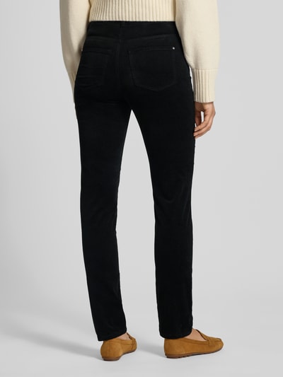 Christian Berg Woman Spodnie materiałowe z 5 kieszeniami Czarny 5