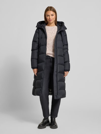 Marc O'Polo Regular Fit Daunenmantel mit Kapuze Marine 1