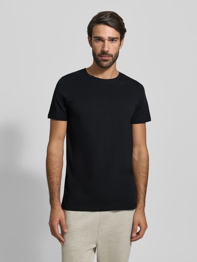 MCNEAL T-shirt z bawełny w zestawie 2 szt. Czarny 4