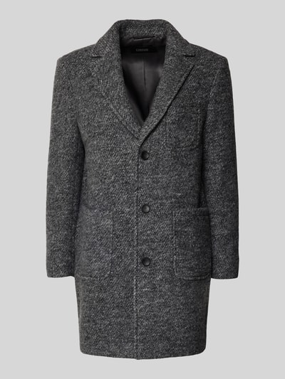 Cinque Lange jas met reverskraag, model 'LORD' Antraciet - 2