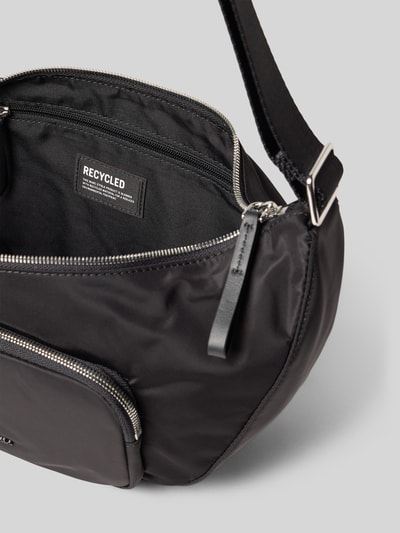 Marc O'Polo Schoudertas met echt runderleer, model 'NANJA' Zwart - 5