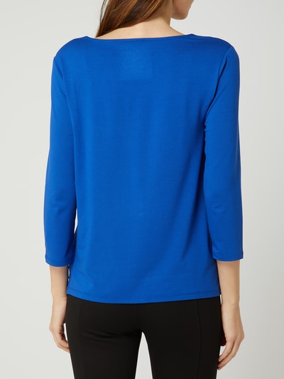 Betty Barclay Blouseshirt met contrast aan de voorkant  Koningsblauw - 5