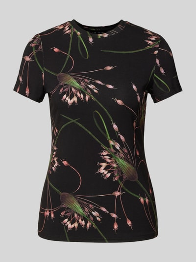 Ted Baker T-shirt van puur katoen, model 'LEXIII' Zwart - 2