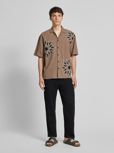 Only & Sons Loose Fit Hose mit elastischem Bund Modell 'SINUS' Black 1