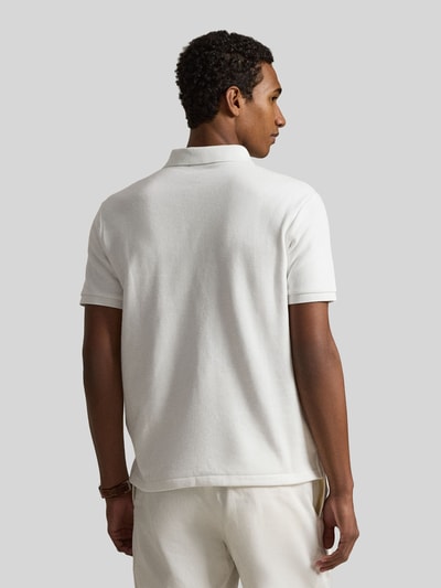 Polo Ralph Lauren Koszulka polo z mieszanki bawełny Biały 5