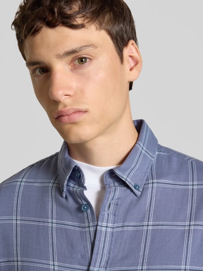 Tommy Jeans Regular Fit Freizeithemd aus reiner Baumwolle Jeansblau 3