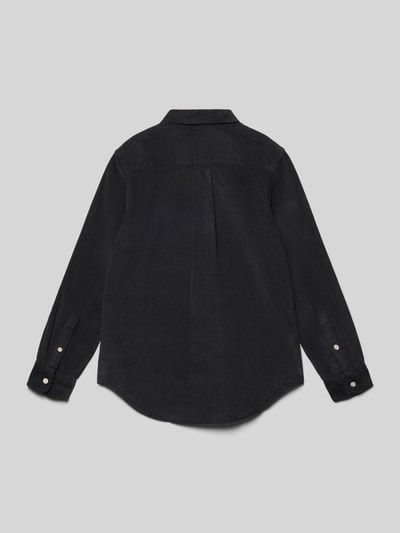Polo Ralph Lauren Teens Regular fit vrijetijdsoverhemd met logostitching Zwart - 3