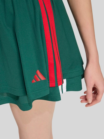 adidas Sportswear regular fit minirok met logo-applicatie Donkergroen - 3